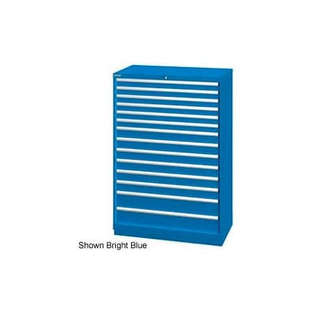 Lista International Lista 40-1/4"W  Cabinet, 14 Drawer, 222 Compart - Bright Blue, Individual Lock XSHS1350-1417BBRG